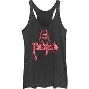 Junior's Nadja's Neon Sign Racerback Tank Top