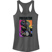 Junior's Retro Predator Racerback Tank Top