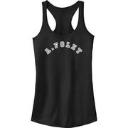 Junior's A Foley Racerback Tank Top