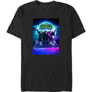 Men's Moon Poster Short Sleeve T-Shirt