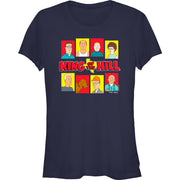 Junior's KING OF THE HILL PORTRAITS Short Sleeve T-Shirt