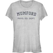 Junior's Mumford Phys Ed Short Sleeve T-Shirt