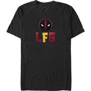 Men's LFG Deadpool Head Short Sleeve T-Shirt