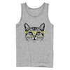 Men's Lost Gods Hipster Kitty  Adult Tank Top