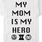 Men's Marvel My Mom Is My Hero  Adult T-Shirt