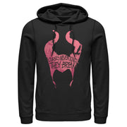 Men's Maleficent: Mistress of All Evil Curses Never End  Adult Pull Over Hoodie