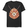 Men's Star Trek Alfa 177 Unicorn Dog Portrait  Adult T-Shirt