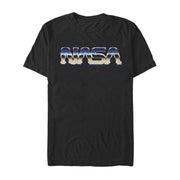 Men's NASA Desert Landscape Logo  Adult T-Shirt