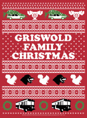 Men's National Lampoon's Christmas Vacation Griswold Family Christmas Ugly Sweater  Adult Pull Over Hoodie