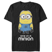 Men's Despicable Me One in Minion  Adult T-Shirt