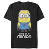 Men's Despicable Me One in Minion  Adult T-Shirt