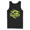 Men's Jurassic World Logo Claw Marks  Adult Tank Top