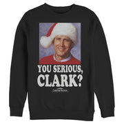 Men's National Lampoon's Christmas Vacation You Serious, Clark  Adult Sweatshirt