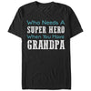 Men's Lost Gods Superhero Grandpa  Adult T-Shirt