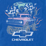 Men's General Motors Pastel Chevrolet Trucks Distressed  Adult T-Shirt