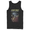 Men's Star Trek: The Next Generation Enterprise with Captain and Crew Portraits  Adult Tank Top