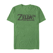 Men's Nintendo Legend of Zelda Link's Awakening Switch Logo  Adult T-Shirt