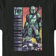 Men's Star Wars: The Mandalorian Distressed Fallen Troopers  Adult T-Shirt