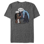 Men's Star Wars Obi-Wan Nice Suit Vader  Adult T-Shirt