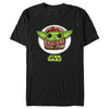 Men's Star Wars: The Mandalorian Grogu Avocado Toast  Adult T-Shirt