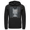 Men's Batman Ugly Christmas Chibi Snow Bat  Adult Pull Over Hoodie