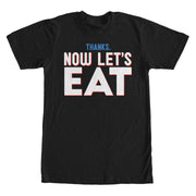 Men's Lost Gods Thanksgiving Now Let's Eat  Adult T-Shirt