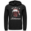 Men's Star Wars Christmas Santa Vader Sithmas  Adult Pull Over Hoodie