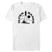 Men's Outer Banks Lighthouse Logo  Adult T-Shirt