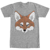 Men's Lost Gods Fantastic Fox Face  Adult T-Shirt