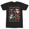 Men's Star Wars Ugly Christmas Empire Helmets  Adult T-Shirt