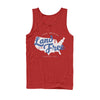 Men's Lost Gods Fourth of July  Tour Land of Free  Adult Tank Top