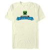 Men's Minecraft Legends Creeper Logo  Adult T-Shirt