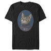 Men's Star Trek: The Next Generation Officer Wesley Crusher Cat  Adult T-Shirt