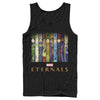 Men's Marvel Eternals Animated Vertical Boxes Poster  Adult Tank Top