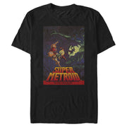 Men's Nintendo Super Metroid Japanese Cover Art  Adult T-Shirt