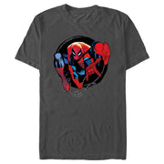 Men's Spider-Man: Beyond Amazing Web Slinger Circle  Adult T-Shirt