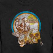 Men's Pirates of the Caribbean: On Stranger Tides Distressed Skull Logo  Adult Sweatshirt