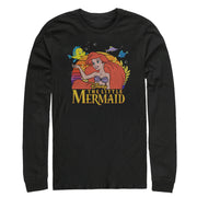 Men's The Little Mermaid Ariel Classic  Adult Long Sleeve Shirt