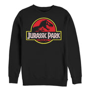 Men's Jurassic Park Bold Classic Logo  Adult Sweatshirt