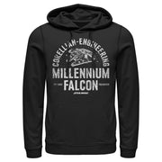 Men's Star Wars Millennium Falcon Corellian Engineering  Adult Pull Over Hoodie