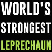 Men's Lost Gods St. Patrick's Day World's Strongest Leprechaun  Adult Tank Top