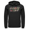 Men's Justice League Floral Logo  Adult Pull Over Hoodie