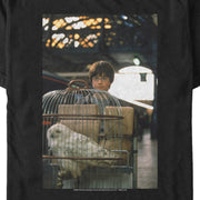 Men's Harry Potter Hedwig Train Scene  Adult T-Shirt