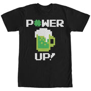 Men's Lost Gods Power Up Beer  Adult T-Shirt