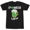 Men's Lost Gods Power Up Beer  Adult T-Shirt