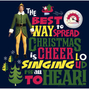 Men's Elf Christmas Cheer Loud Singing  Adult Sweatshirt