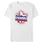 Men's Ghostbusters Stay Puft Marshmallow Man Graffiti  Adult T-Shirt