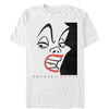 Men's One Hundred and One Dalmatians Modern Cruella  Adult T-Shirt