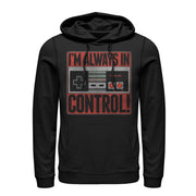 Men's Nintendo Always in Control  Adult Pull Over Hoodie