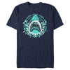 Men's Jaws Shark Splash  Adult T-Shirt